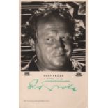 GERMAN CINEMA: Selection of vintage signed postcard photographs by various German (and some