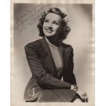 GRABLE BETTY: (1916-1973) American Dancer, Singer and Actress,