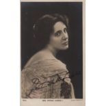 THEATRE: Selection of vintage signed postcard photographs by various Edwardian stage actresses,