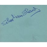 AUTOGRAPH ALBUM: An autograph album containing over 90 signatures by various film and stage actors