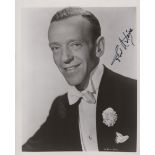 ASTAIRE & ROGERS: Fred Astaire (1899-1987) American Actor & Dancer, Academy Award winner.