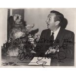 DISNEY WALT: (1901-1966) American Animator, Academy Award winner.