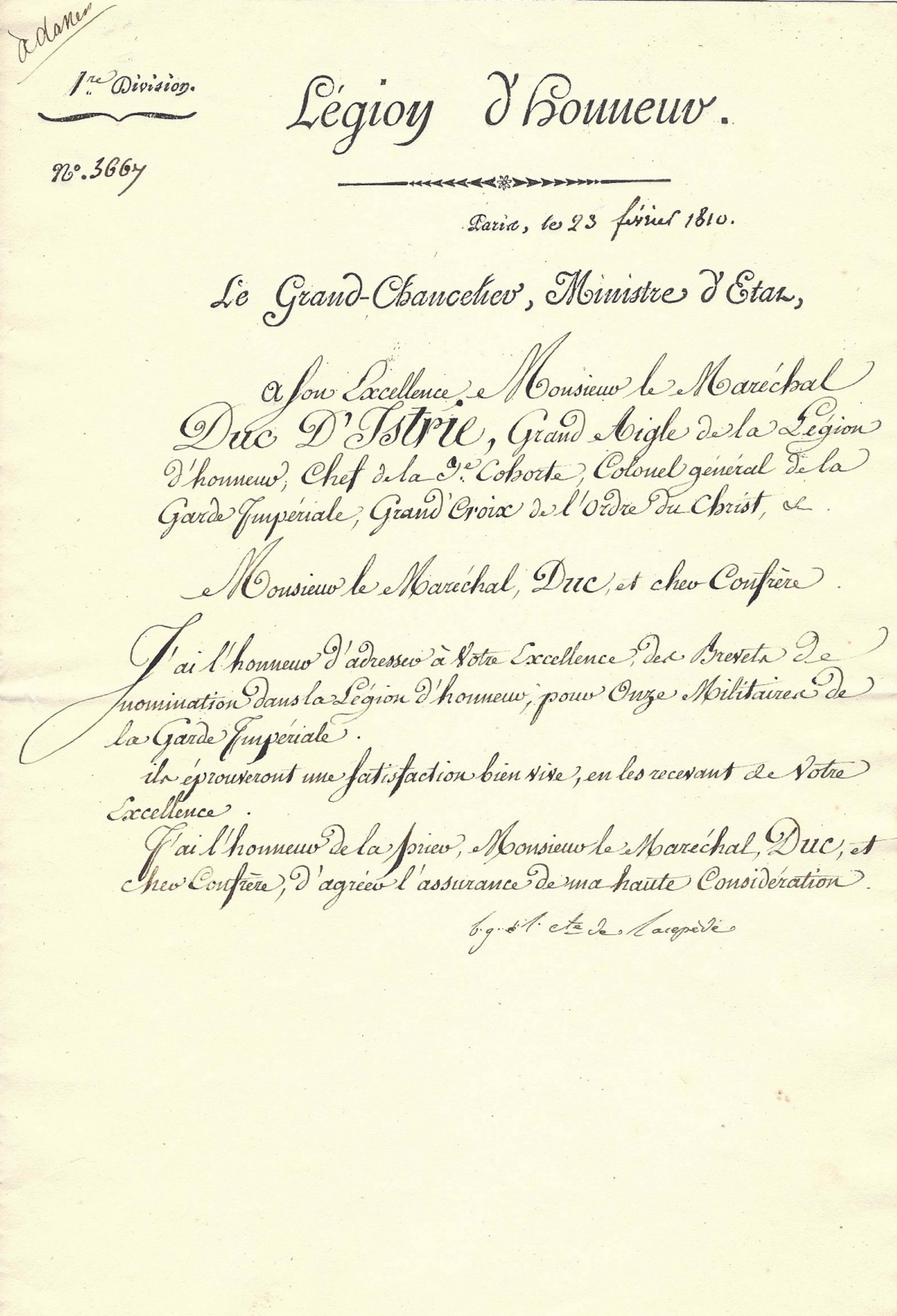 LACEPEDE BERNARD GERMAIN DE: (1756-1825) French Naturalist. L.S.
