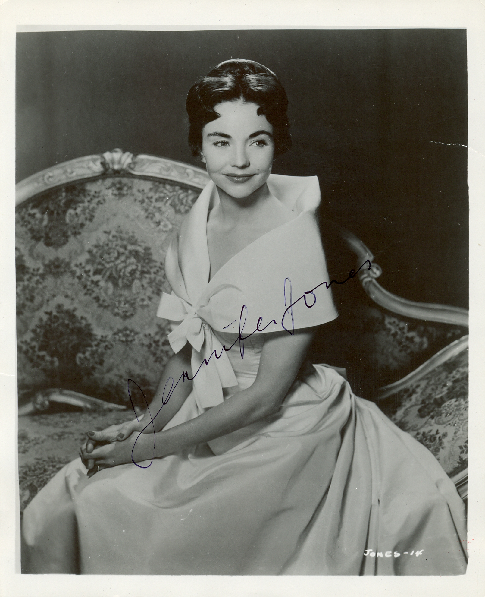 JONES JENNIFER: (1919-2009) American Actress. Academy Award winner.