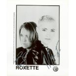 ROXETTE: Swedish pop rock duo.