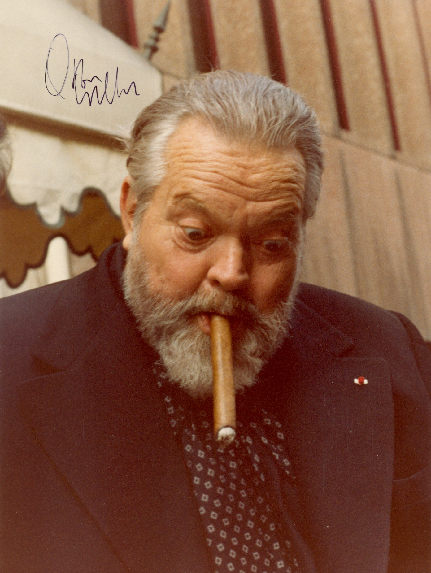 WELLES ORSON: (1915-1985) American Actor & Film Director, Academy Award winner.