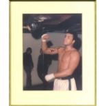 ALI MUHAMMAD: (1942-2016) American Boxer, World Heavyweight Champion.