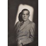 KARLOFF BORIS: (1887-1969) English Actor,