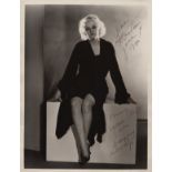 HARLOW JEAN: (1911-1937) American Actress and Sex Symbol.
