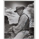 ACTORS: Selection of signed 8 x 10 photographs and a few slightly smaller by various film actors,