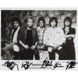 POPULAR MUSIC: Selection of signed postcard photographs and slightly larger, 8 x 10s etc.