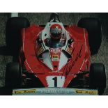 LAUDA NIKI: (1949-2019) Austrian Motor Racing Driver, Formula One World Champion 1975, 1977 & 1984.