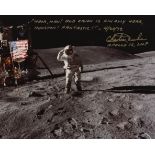 MOONWALKERS: Charles Duke (1935- ) American Astronaut, Lunar Module Pilot of Apollo XVI (1972),