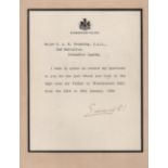 EDWARD VIII: (1894-1972) King of the United Kingdom January - December 1936. Later Duke of Windsor.