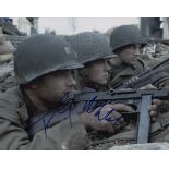 SAVING PRIVATE RYAN: Signed colour 10 x 8 photograph by both Tom Hanks (Captain John H.