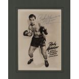 MARCIANO ROCKY: (1923-1969) American Boxer, World Heavyweight Champion 1952-56.