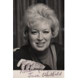 CARRY ON: Selection of signed postcard photographs and slightly larger, a few 8 x 10s,