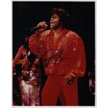 BROWN JAMES: (1933-2006) American Singer, known as the Godfather of Soul.