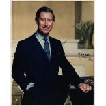 CHARLES: (1948- ) Prince of Wales, eldest child of Queen Elizabeth II & Prince Philip.