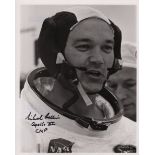 COLLINS MICHAEL: (1930- ) American Astronaut, Command Module Pilot of Apollo XI (1969).