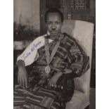 AFRICA: Selection of vintage signed photographs of various sizes (5 x 7 and smaller),