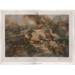 SIGNED PRINTS: A miscellaneous selection of signed colour prints by various military,