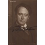 CLASSICAL MUSIC: Small selection of vintage signed postcard photographs by various composers,