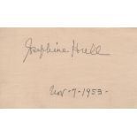 ACADEMY AWARD WINNERS: Selection of vintage signed cards, a few album pages etc.