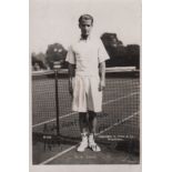 AUSTIN H. W.: (1906-2000) English Tennis Player, Wimbledon finalist in 1932 & 1938.
