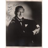 MUSICALS: Selection of signed pieces, cards, album pages, signed 8 x 10 photographs (6) etc.