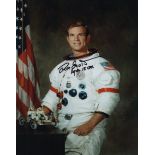 SPACE: Selection of signed 8 x 10 photographs by various American astronauts (a few of them moon