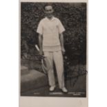 TENNIS: Jean Borotra (1898-1994) French Tennis Player, Wimbledon Champion 1925, 1932 & 1933.