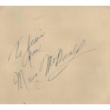 AUTOGRAPH ALBUM: A good autograph album containing over 80 signatures by various film stars and