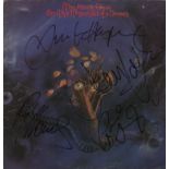 MOODY BLUES THE: Signed album record sleeve for On The Threshold of a Dream (1969) by four members