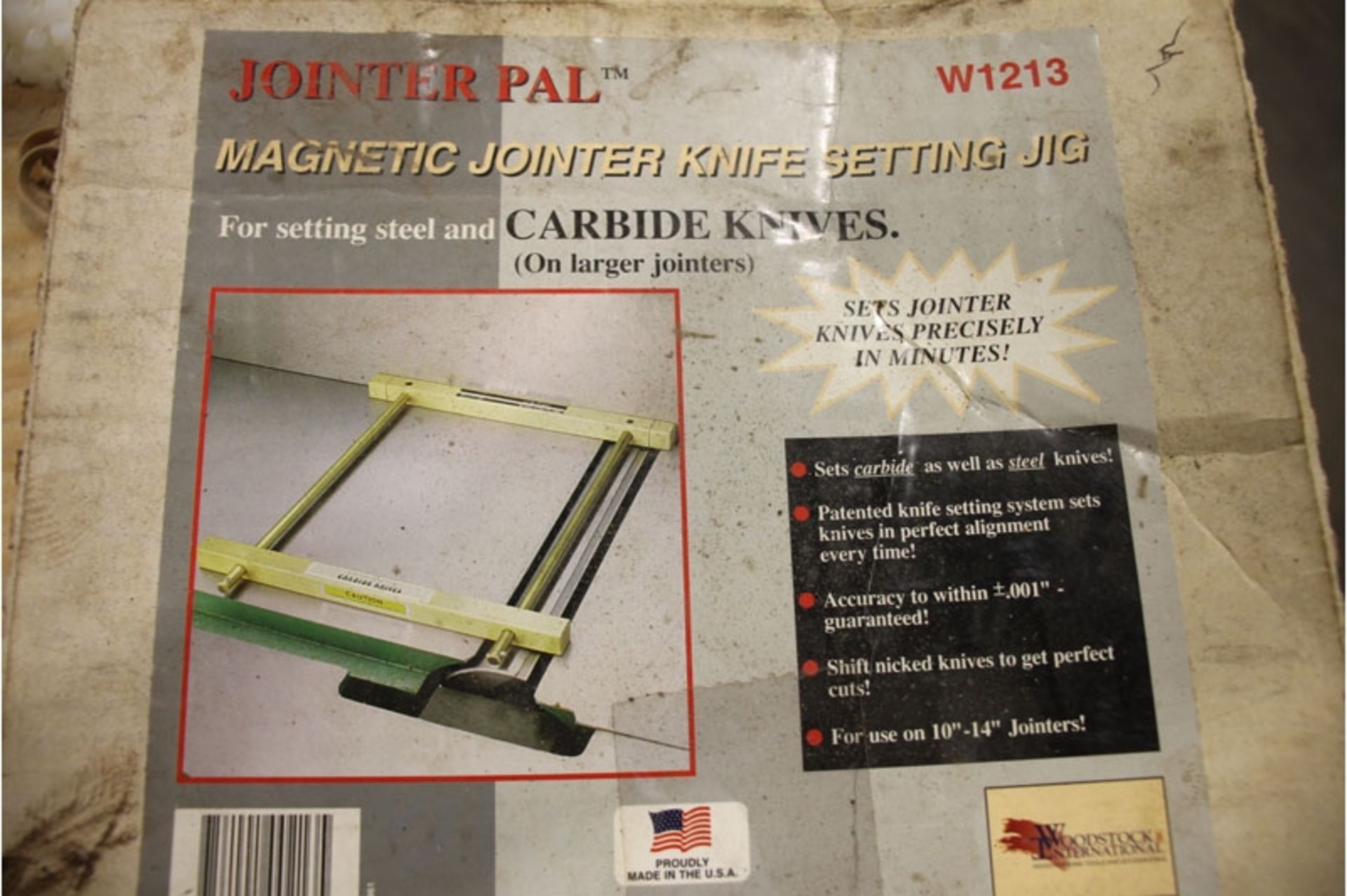 Woodstock Jointer Pal Magnetic Knife Setting Jig