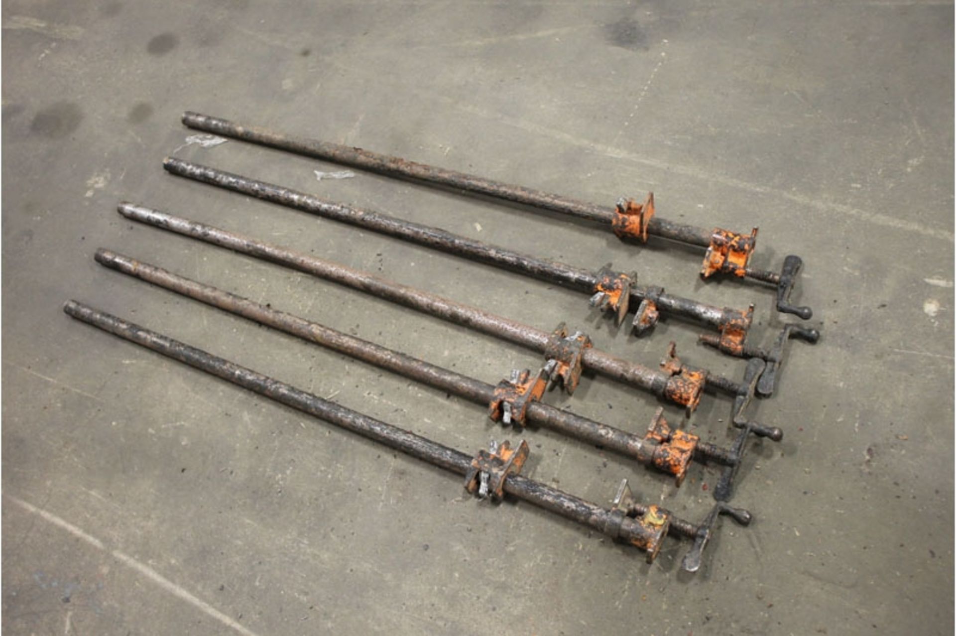 Lot of Five (5) Pony 37" Bar Clamps - Image 3 of 3