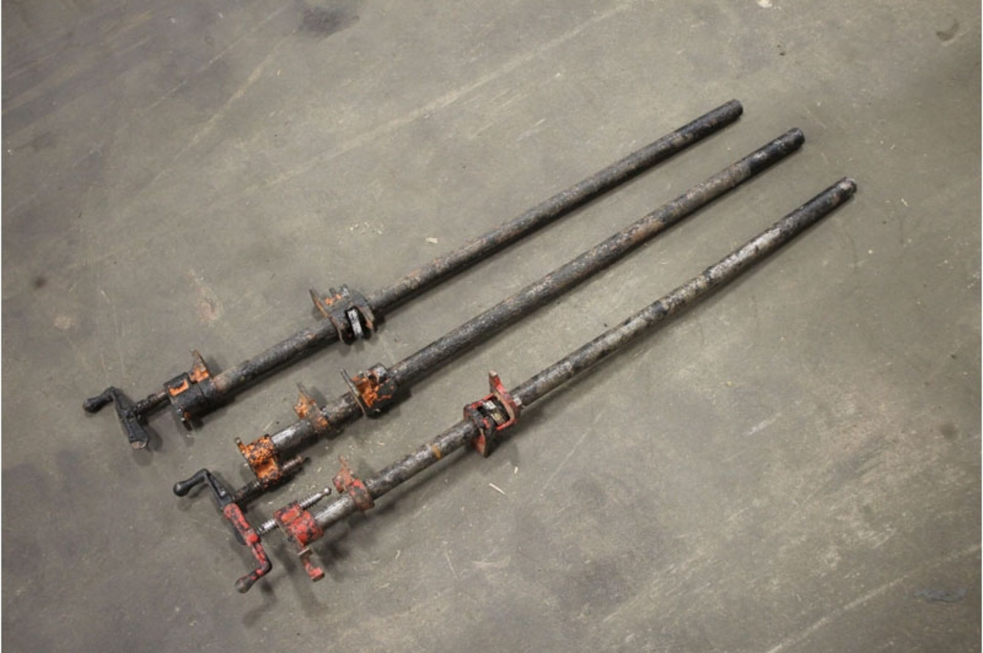 Lot of Three (3) 30" Pony Bar Clamps - Image 3 of 3