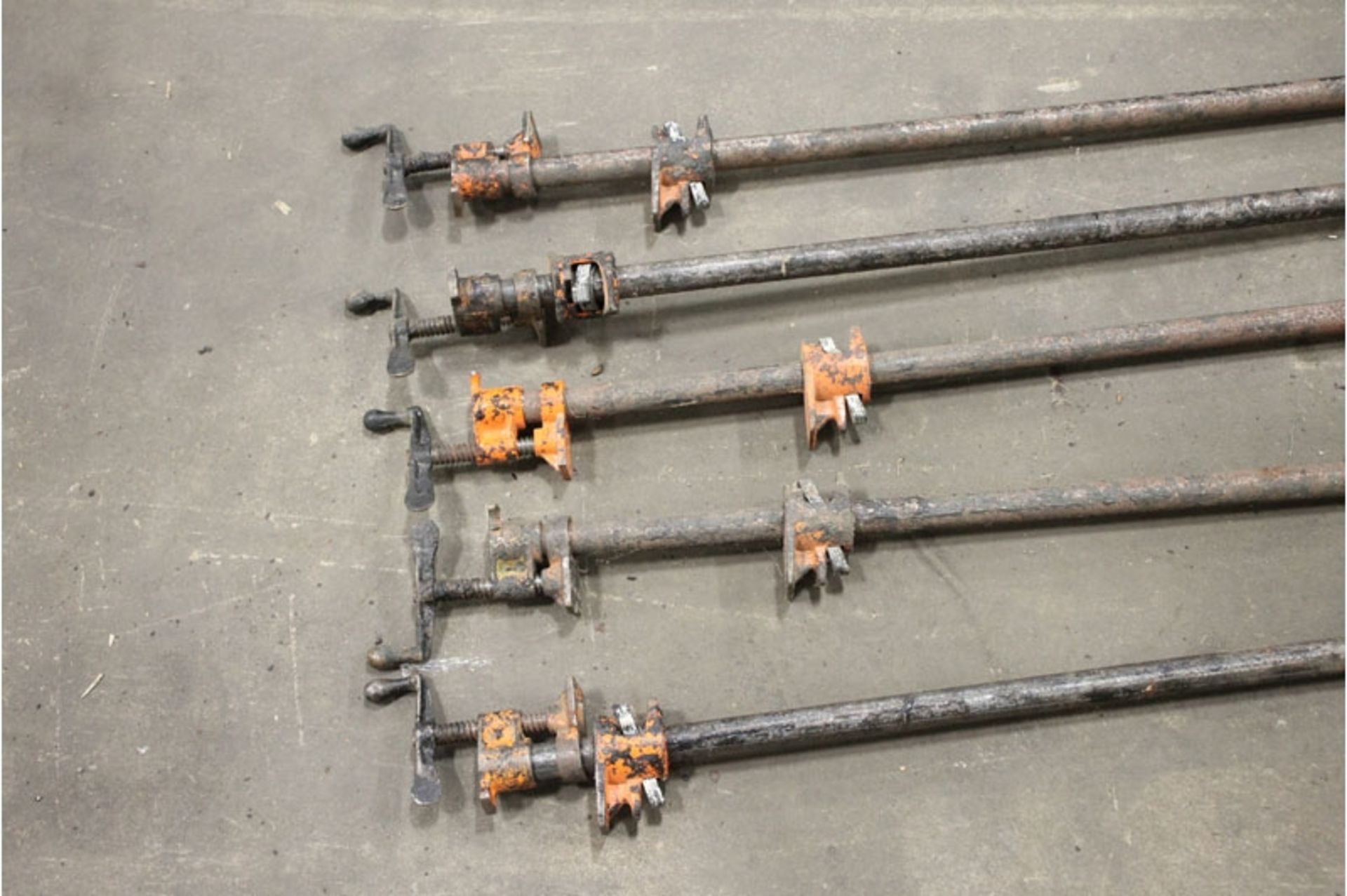 Lot of Five (5) Pony 37" Bar Clamps - Image 3 of 3