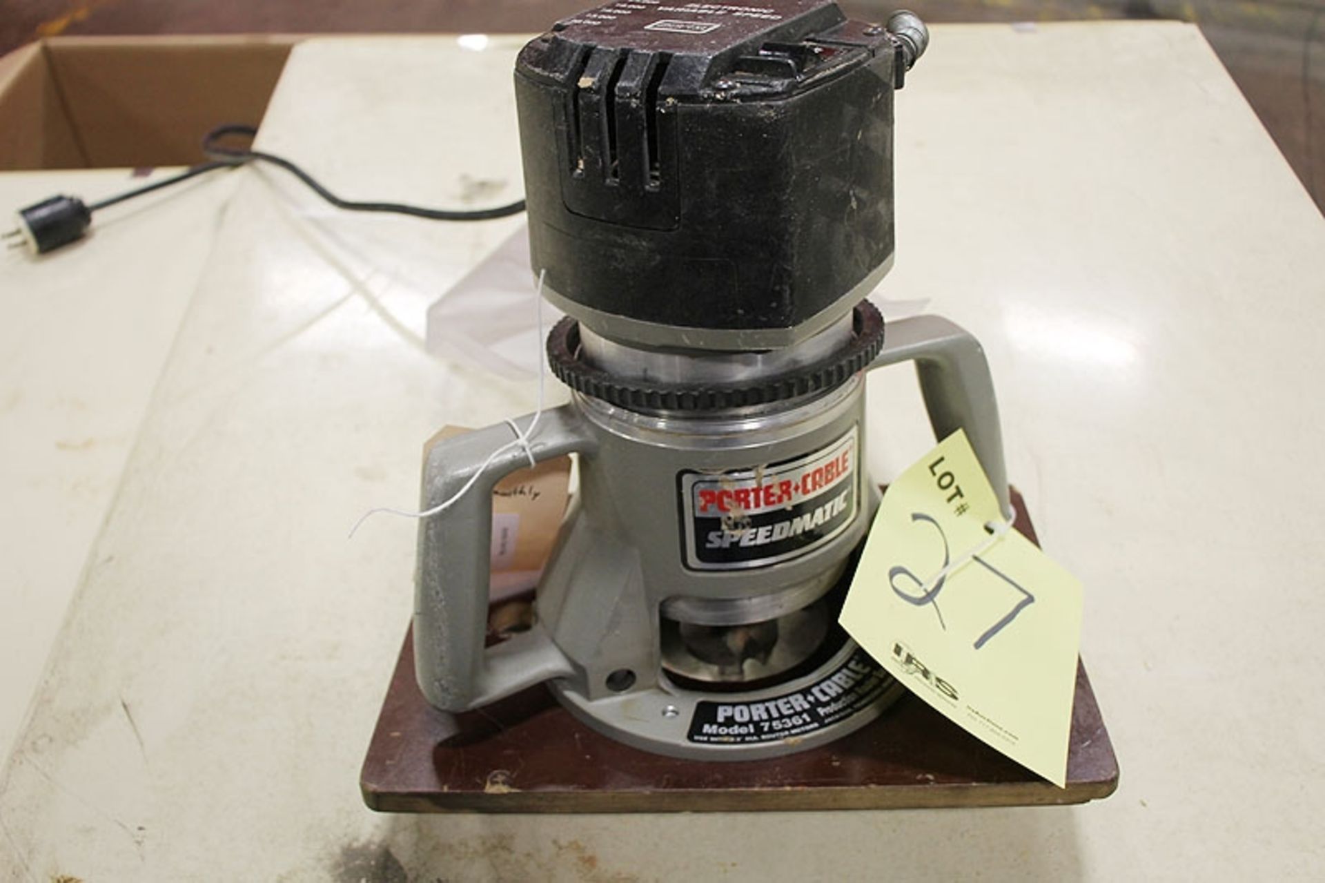 Porter Cable Speedmatic Variable Speed Router