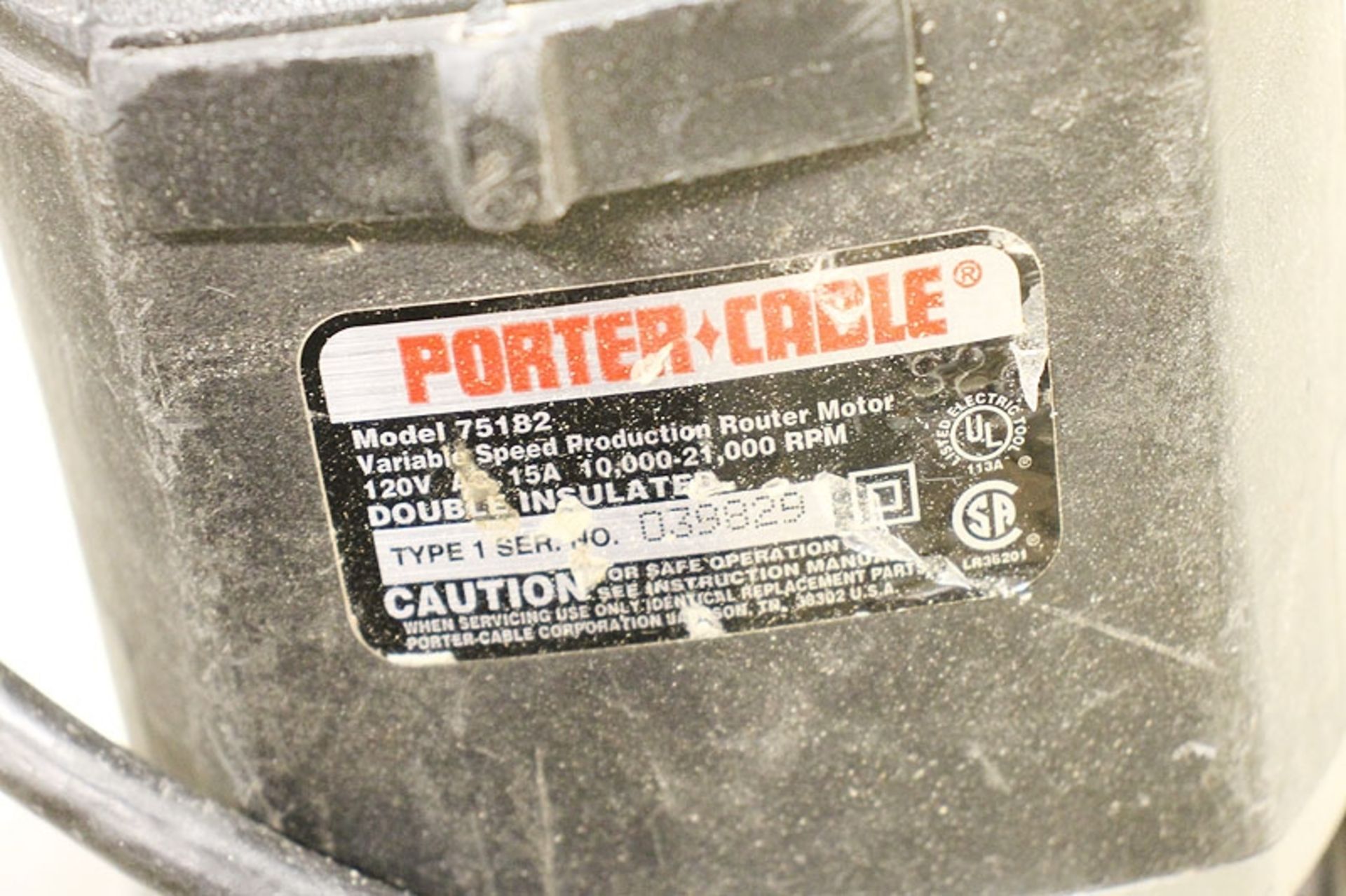 Porter Cable Speedmatic Variable Speed Router - Image 6 of 6