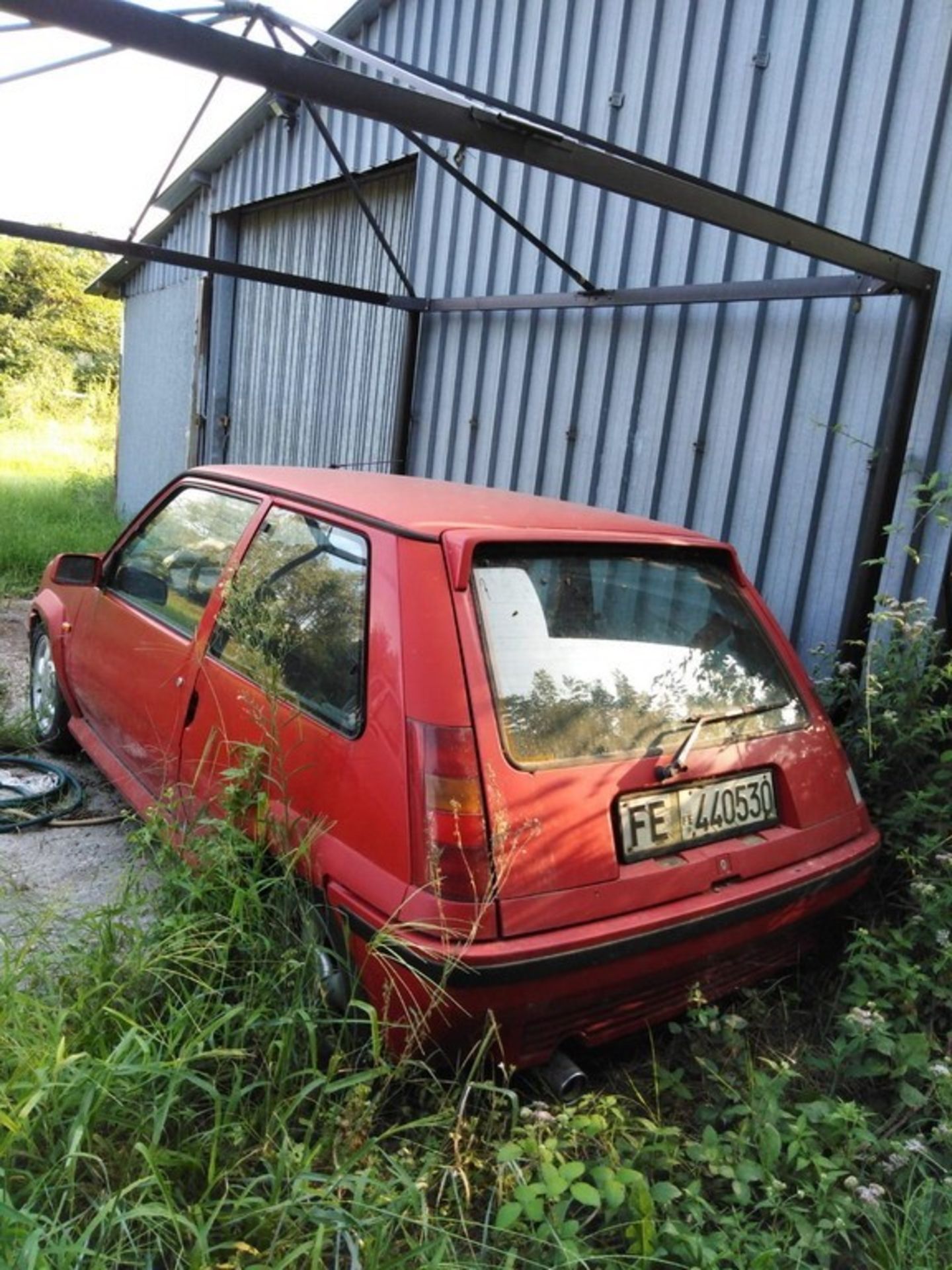 N. 1 (ES. N° 1/19 IVG N° 5.641 CORPI DI REATO) AUTOVETTURA RENAULT 5 GT TURBO TARGATA FE440530 (N. - Image 12 of 20