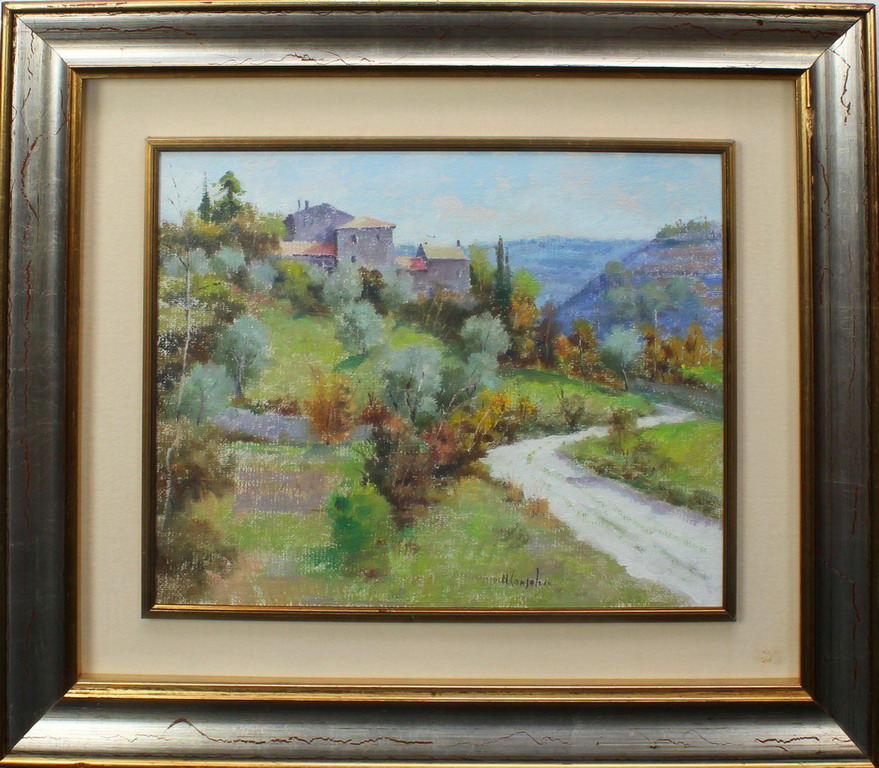 La valle, Consolaro, olio, cm. 50x40