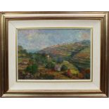 Paesaggio Calabro, Mora, olio, cm. 35x25