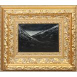 Paesaggio Mantovano, sul retro Roberto Andreani 4.11.2000 olio, cm. 35x25