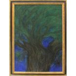 Albero, pastello, Albano Seguri, cm. 85x55