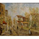 Passeggio, a firma U Delubac, cm. 55x45