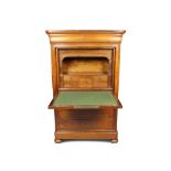 Secretaire con calatoia con cassettini e segreti Luigi Filippo, fine '800, cm. 95x42xh105