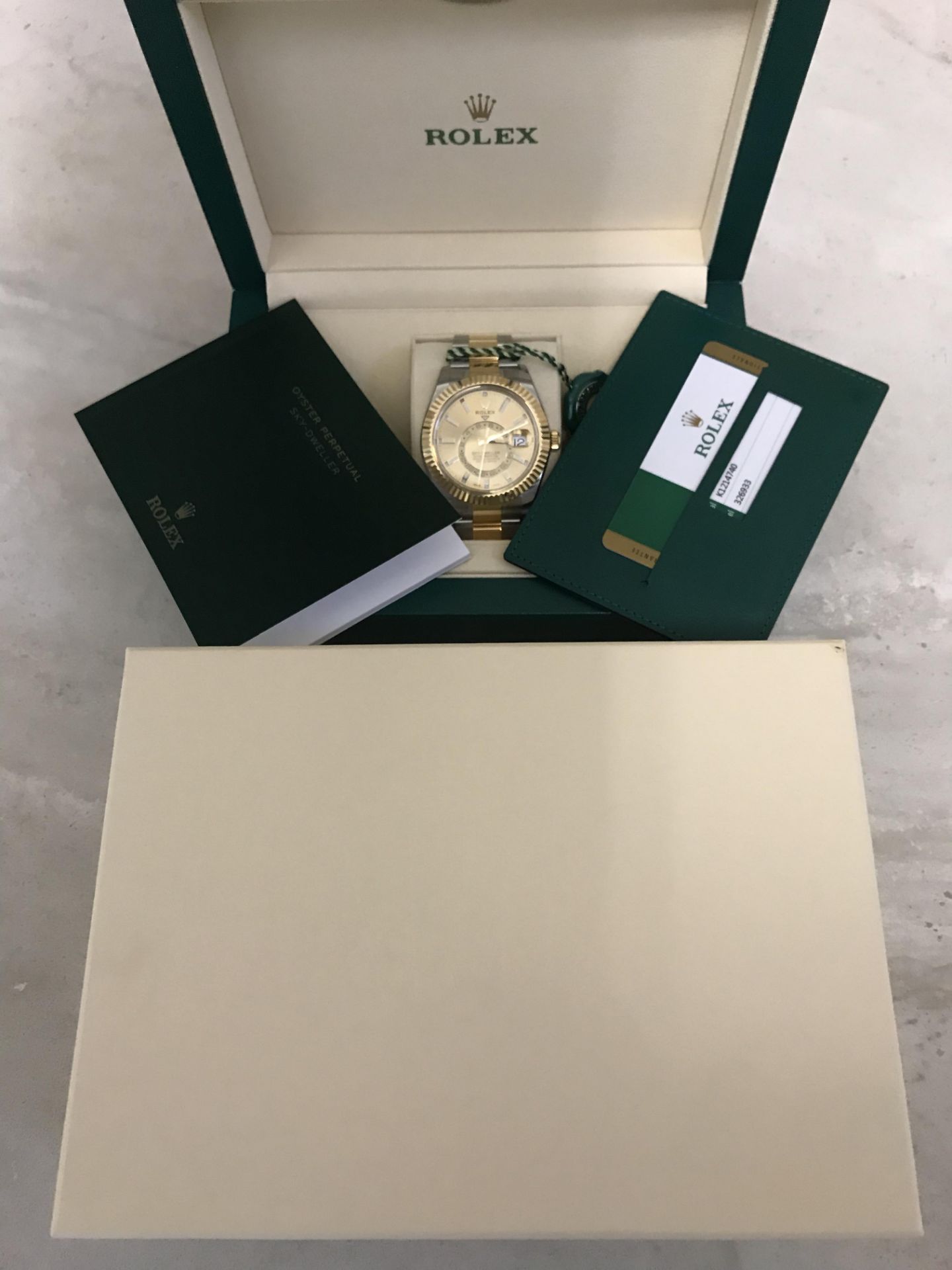 2018 ROLEX SKY-DWELLER OYSTER 42MM, OYSTER STEEL AND YELLOW GOLD **BRAND NEW** 10% BUYERS PREMIUM - Image 2 of 12