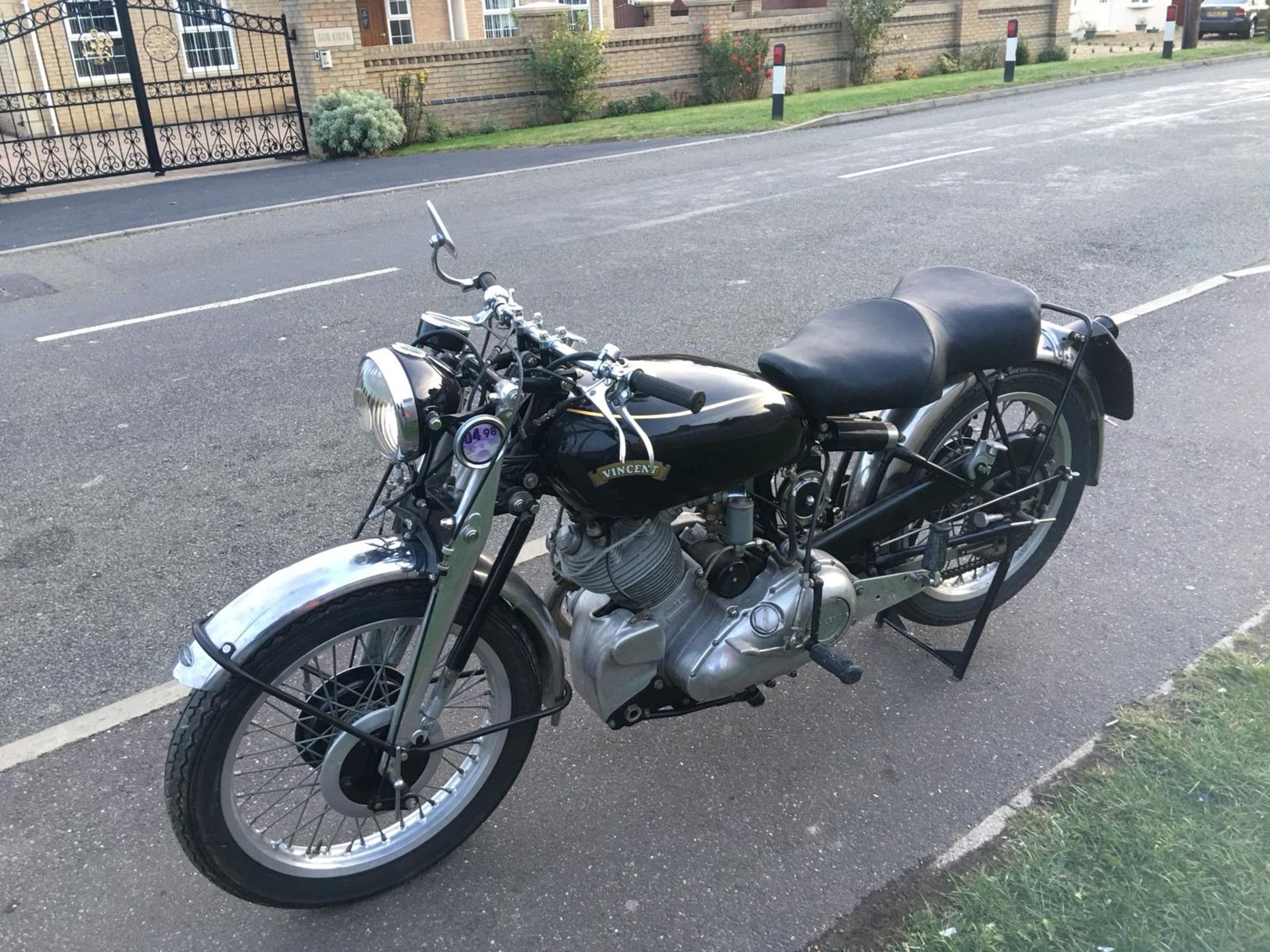 1951 VINCENT COMET MOTOR BIKE 500CC - Bild 3 aus 19