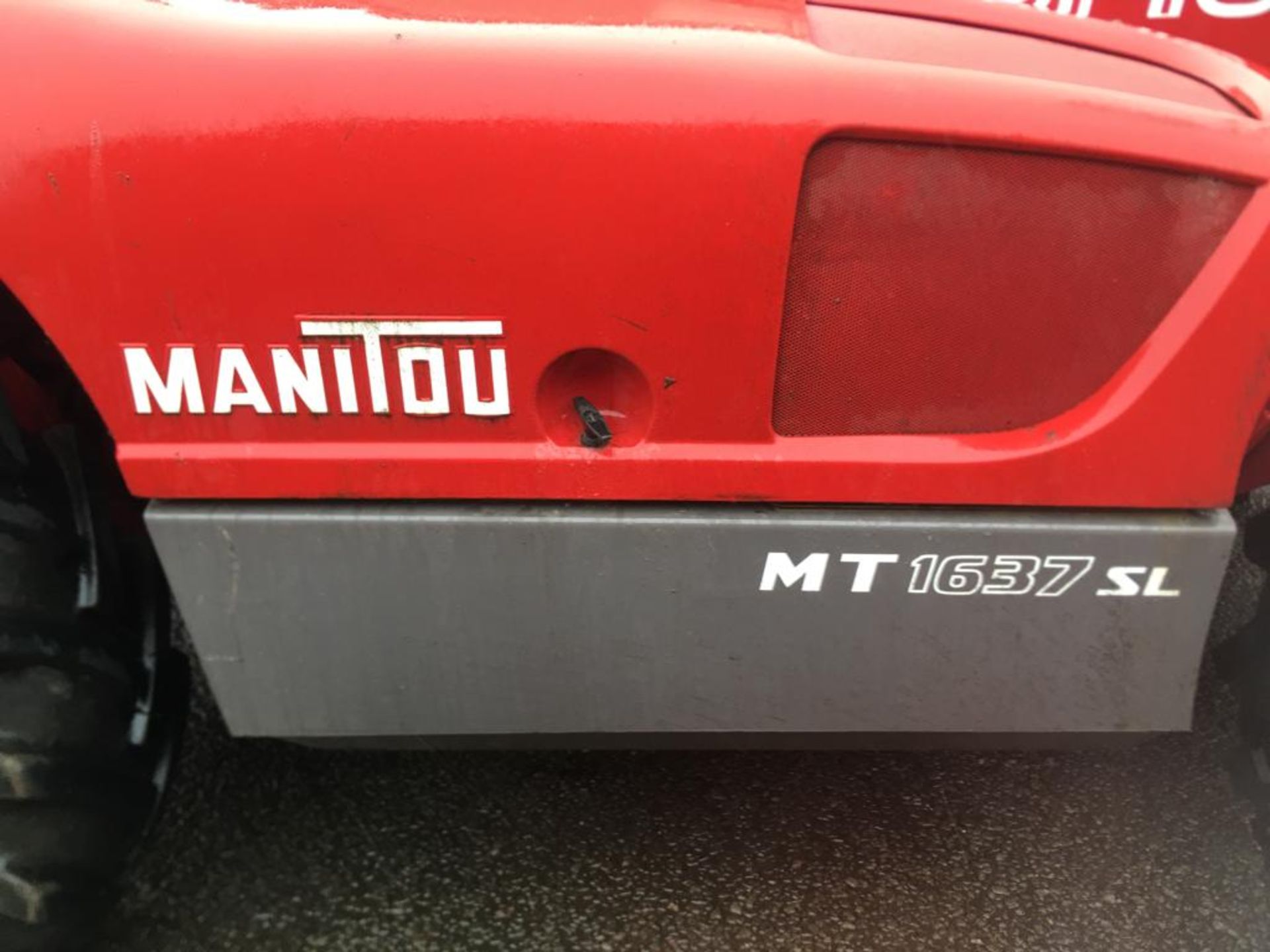 2002 MANITOU MT 1637 SL 3990CC **TELESCOPIC HANDLER** - Image 19 of 30